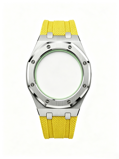 Royal Oak Pop Series Exclusive Model, Fully Encased Stainless Steel Case and Fluororubber Strap