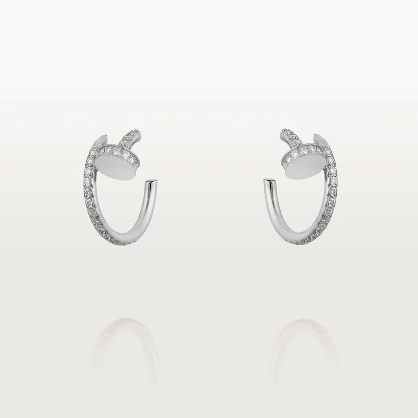 {
  "Elowen jewels": "Elowen jewels",
  "JUSTE EARRINGS 12.75MM SILVER DIAMOND": "JUSTE イヤリング 12.75MM シルバー ダイヤモンド"
}