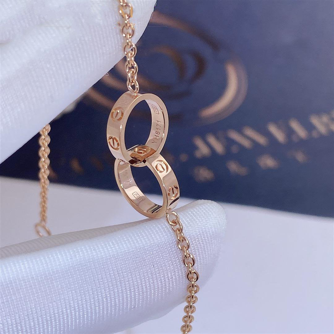 [Elowen jewels ]LOVE BRACELET DOUBLE RING