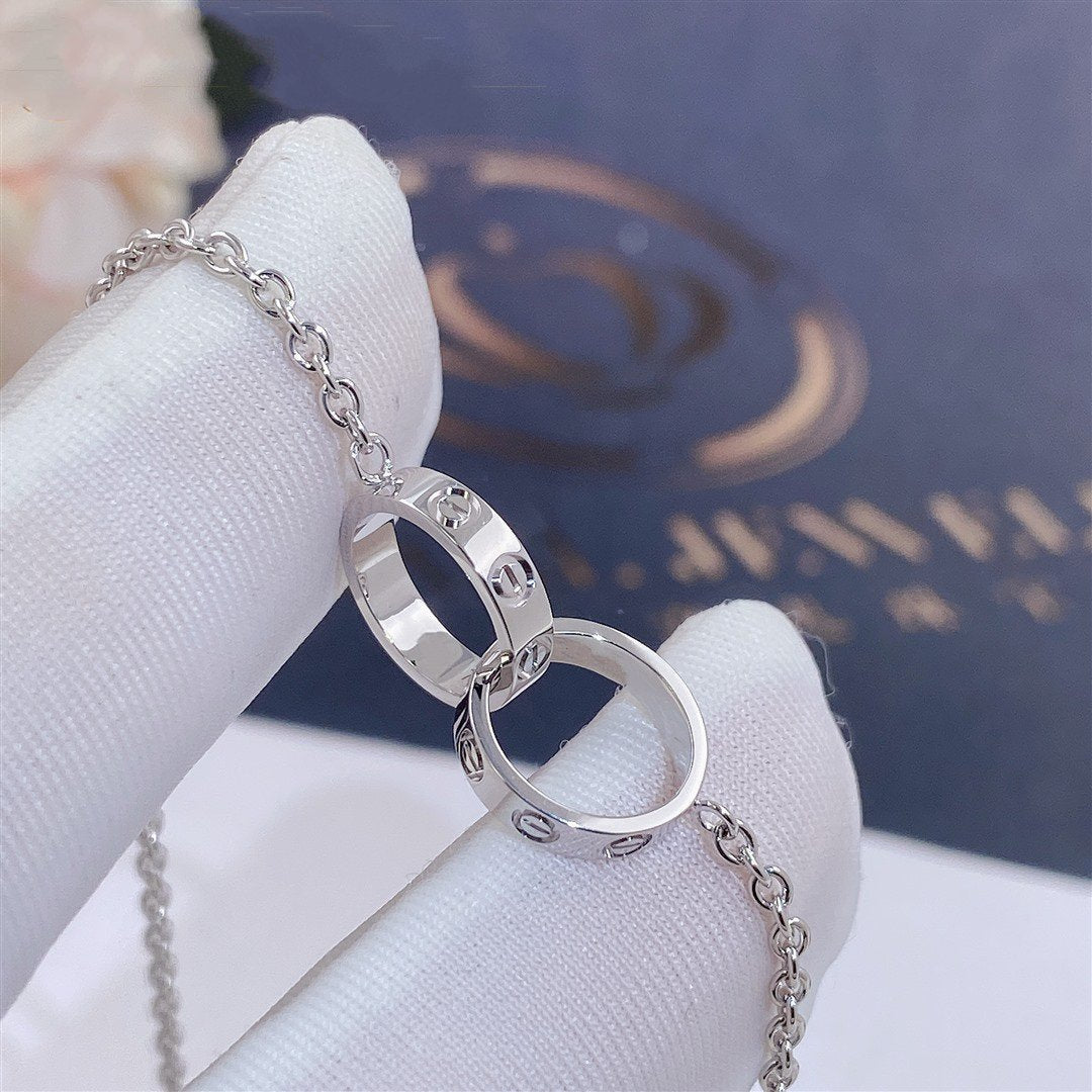 [Elowen jewels ]LOVE BRACELET DOUBLE RING