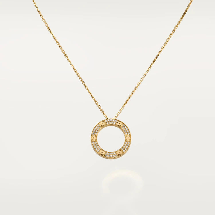 [Elowen jewels ]LOVE NECKLACE ADJUSTABLE ROSE GOLD