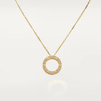 [Elowen jewels ]LOVE NECKLACE ADJUSTABLE ROSE GOLD