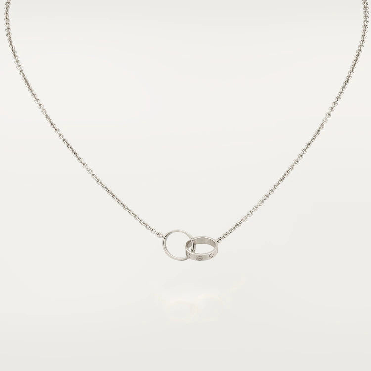 {
  "Elowen jewels": "Elowen jewels",
  "LOVE NECKLACE PINK GOLD AND SILVER": "LOVEネックレス ピンクゴールド＆シルバー"
}