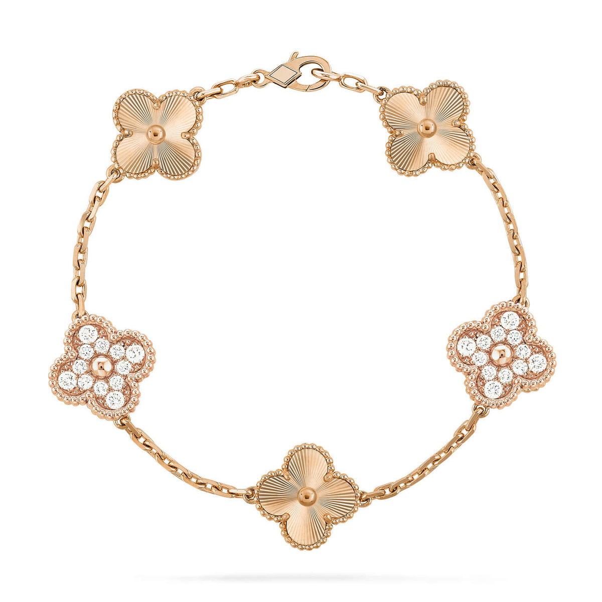 [Elowen jewels ] CLOVER 5 MOTIF LASER BRACELET COLLECTION