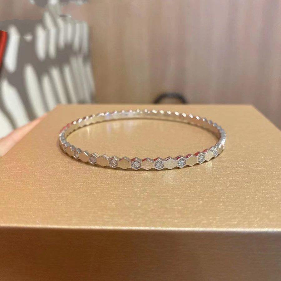 [Elowen jewels ]BEE LOVE SILBER-DIAMANTARMBAND
