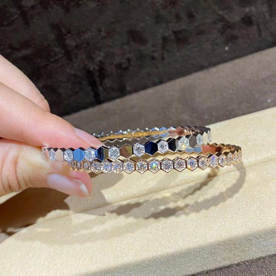 [Elowen jewels ]BEE LOVE GOLD BRACELET FULL DIAMOND