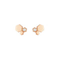 [Elowen jewels ]BEE LOVE OHRRINGE IN ROSÉGOLD MIT DIAMANTEN