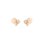 [Elowen jewels ]BEE LOVE OHRRINGE IN ROSÉGOLD MIT DIAMANTEN