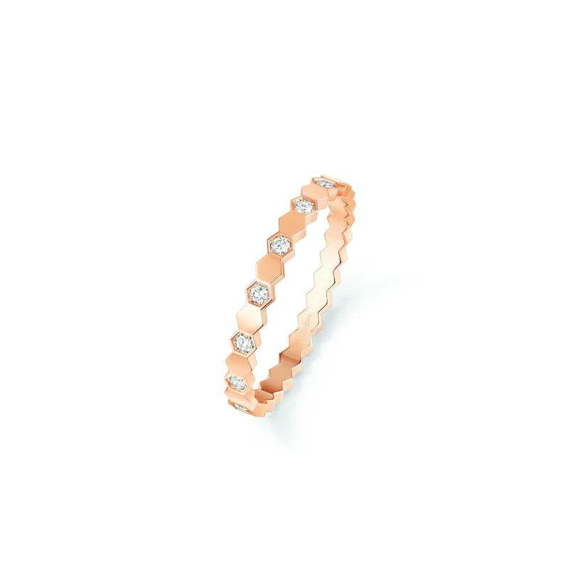 [Elowen Jewels]BEE LOVE RING PINK GOLD DIAMOND