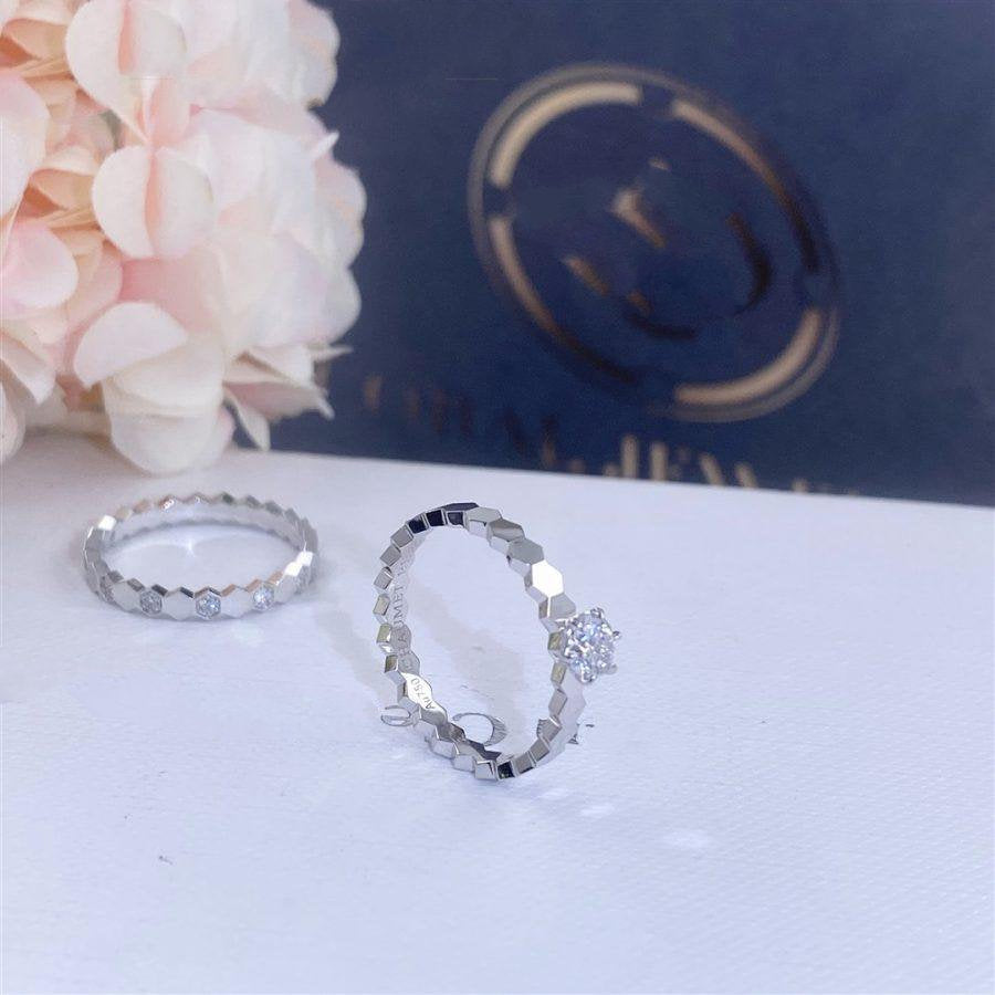 [Elowen jewels ]BEE LOVE RING SILBER 1 DIAMANT