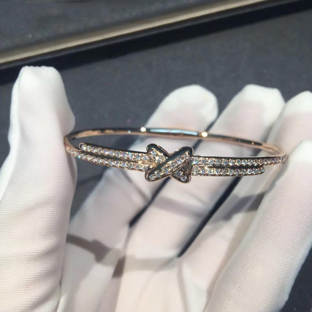 [Elowen jewels ]ARMBAND-SETS DIAMANTEN ROSÉGOLD