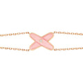 [Elowen jewels ]JEUX BRACELET PINK MOP PINK GOLD 1 DIAMOND