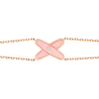 [Elowen jewels ]JEUX BRACELET PINK MOP PINK GOLD 1 DIAMOND