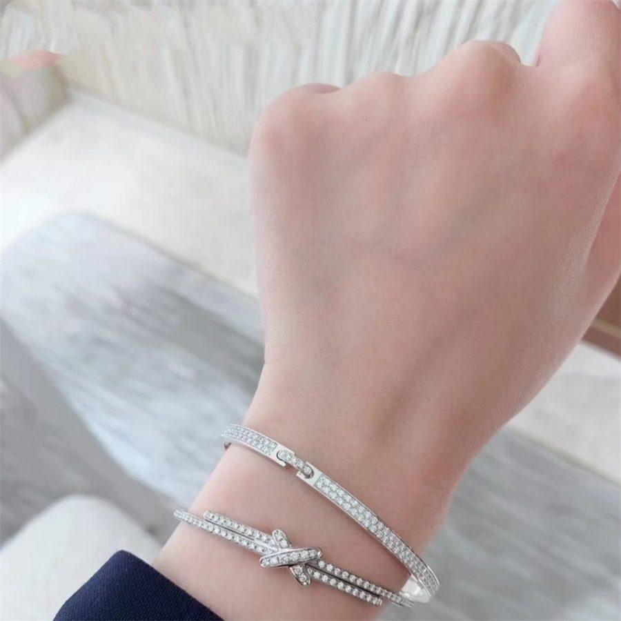 [Elowen jewels ]DIAMANT-ARMBAND-SET SILBER