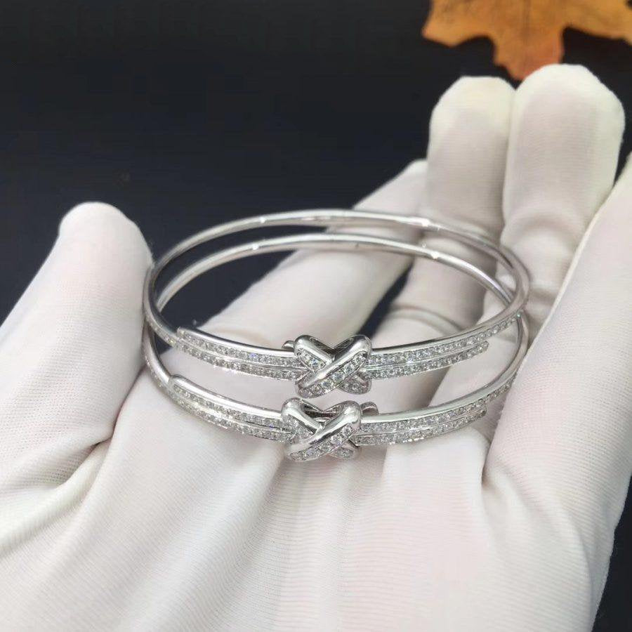[Elowen jewels ]DIAMANT-ARMBAND-SET SILBER
