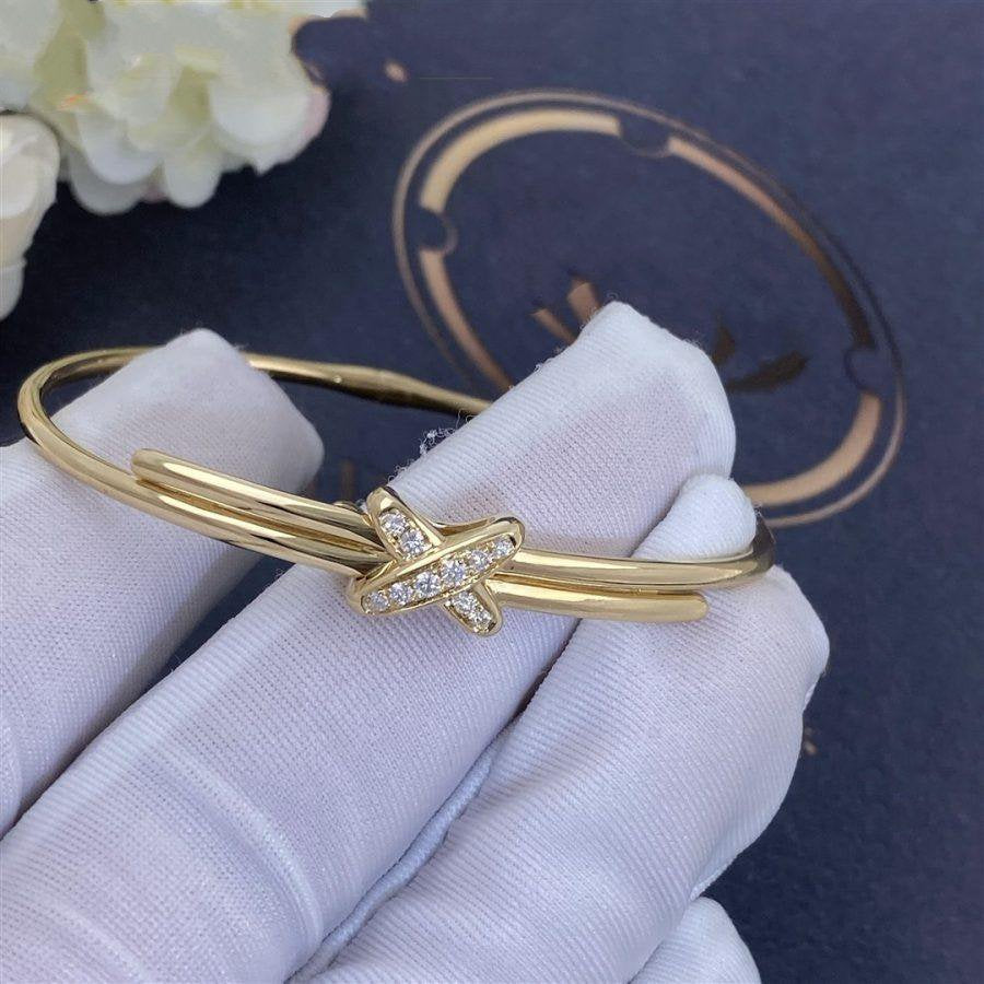 [Elowen jewels ]JEUX DE BRACELET GOLD DIAMONDS