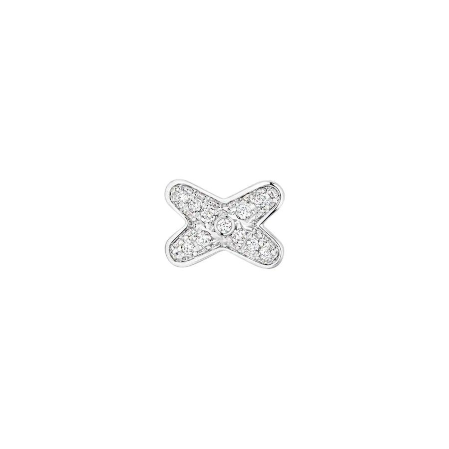 [Elowen jewels ]JEUX DE SILVER DIAMOND EARRINGS