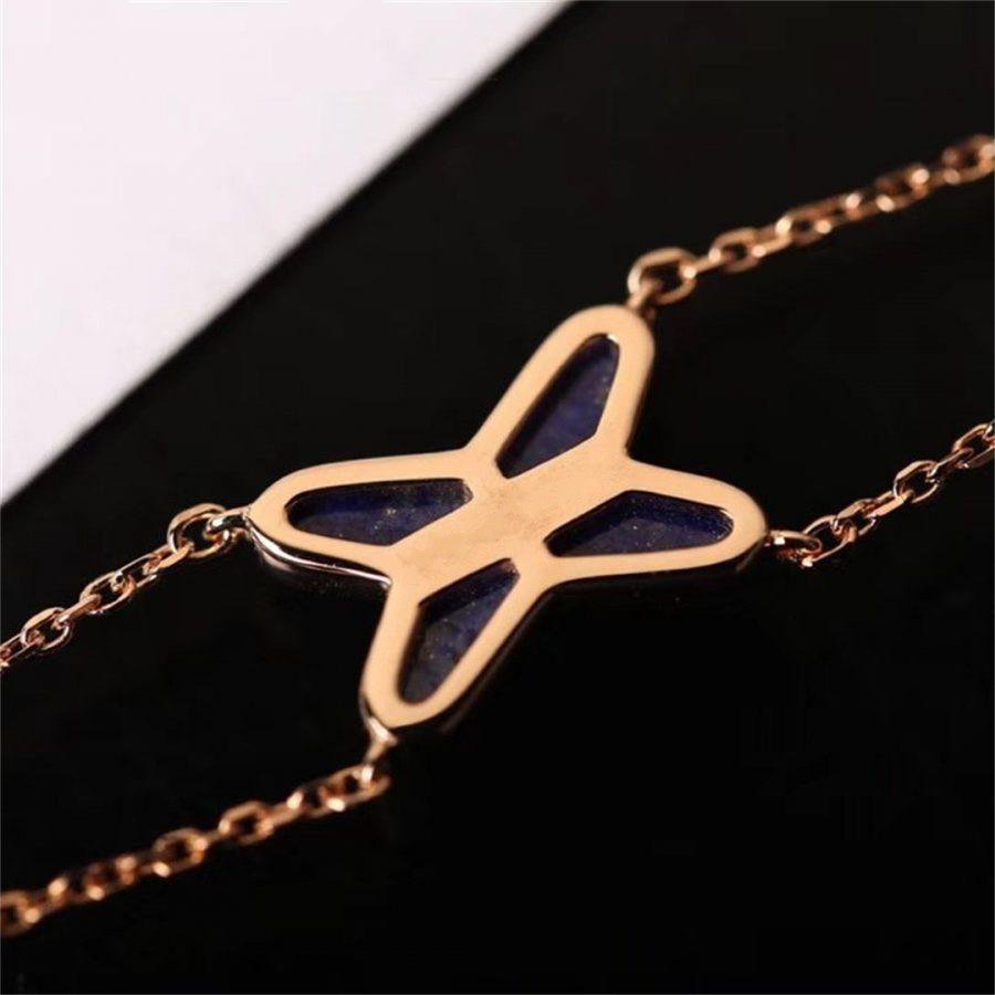 [Elowen Jewels]Hollow Design Four-Leaf Clover Flower Shape Bracelet