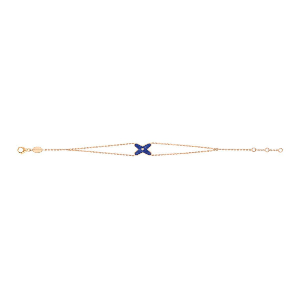[Elowen jewels ]Armband in Form einer vierblättrigen Kleeblüte mit hohlem Design