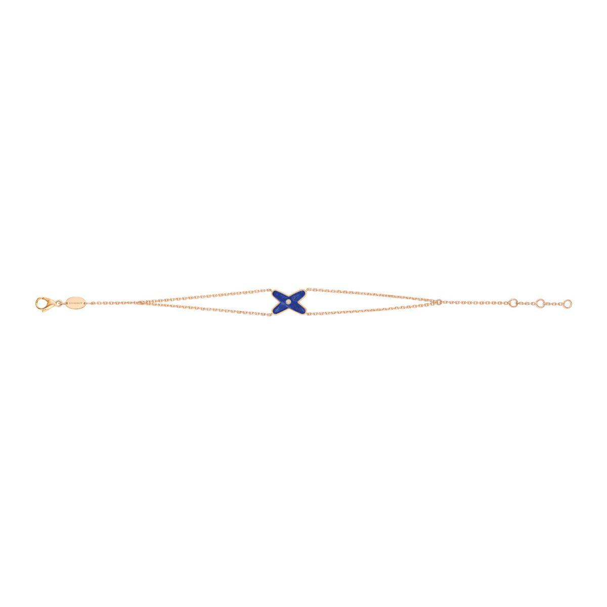 [Elowen jewels ]Hollow Design Four-Leaf Clover Flower Shape Bracelet