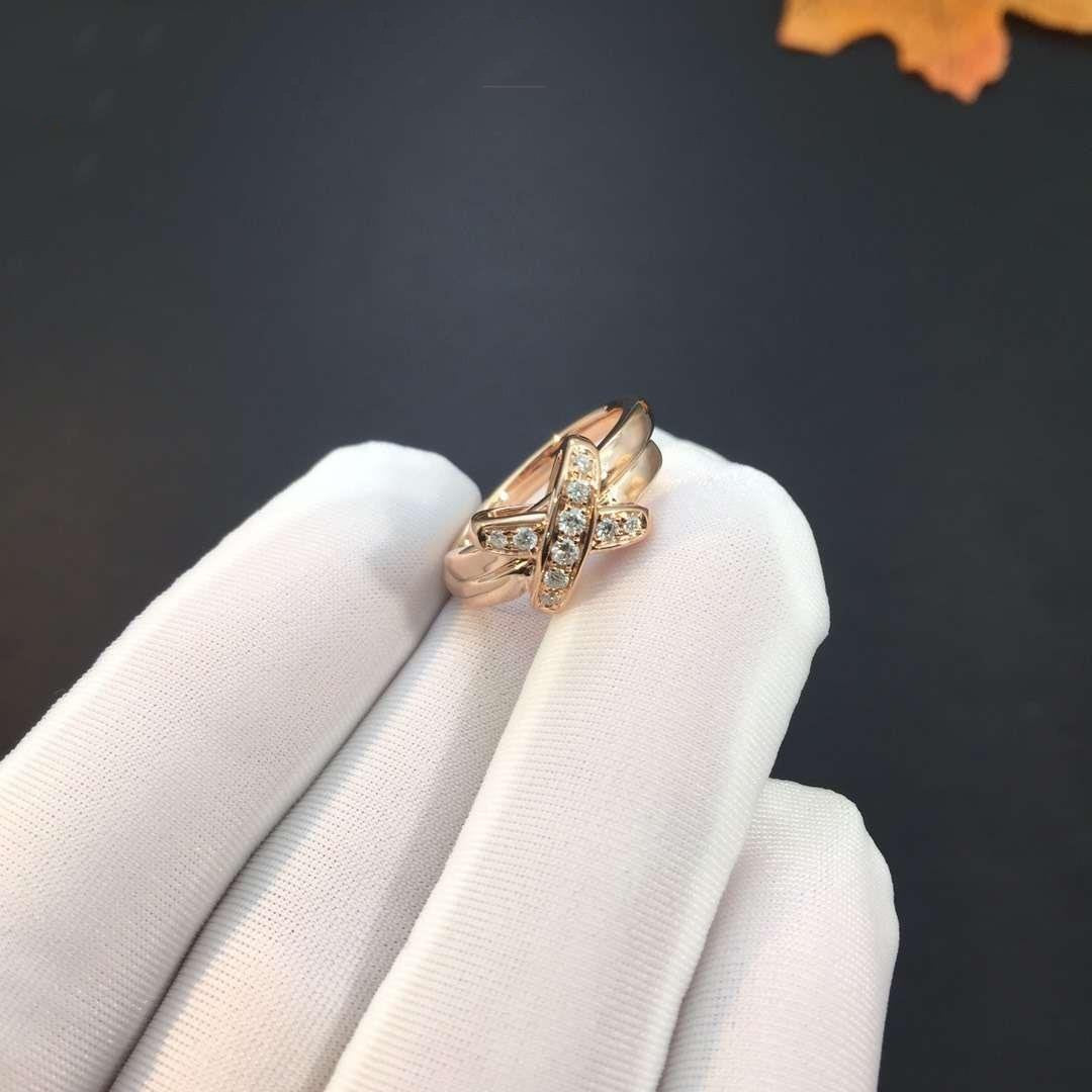 [Elowen jewels ]JEUX DE PINK GOLD DIAMOND RING