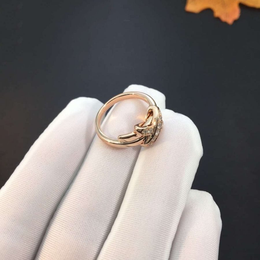 [Elowen jewels ]DIAMANT-RING AUS ROSEGOLD