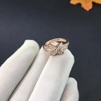[Elowen jewels ]JEUX DE RING PINK GOLD DIAMOND