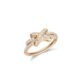 [Elowen jewels ]JEUX DE RING PINK GOLD DIAMOND