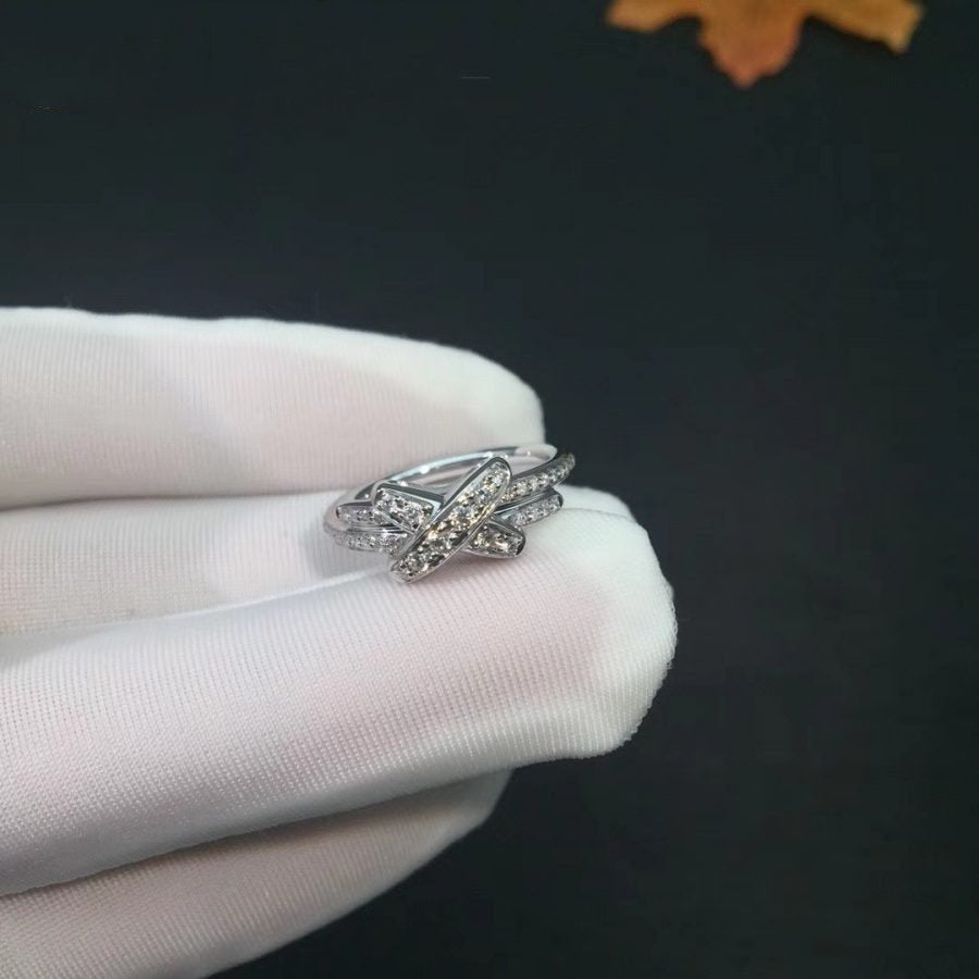 [Elowen jewels ]JEUX DE SILVER DIAMOND RING