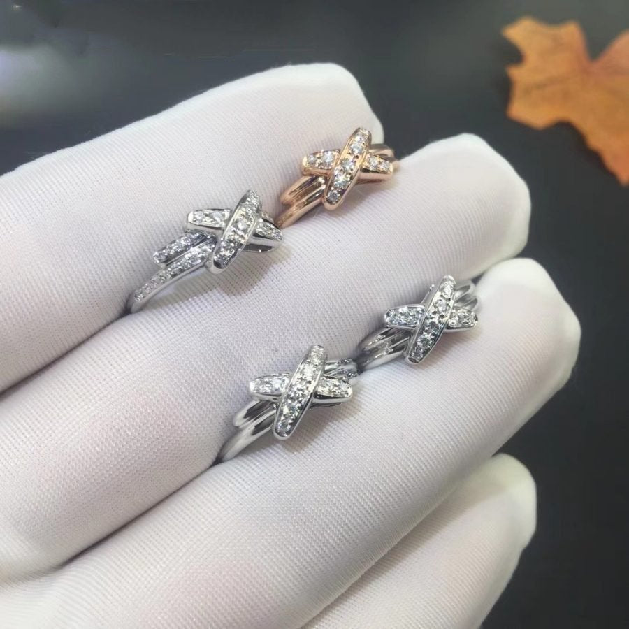 [Elowen jewels ]JEUX DE シルバーダイヤモンドリング