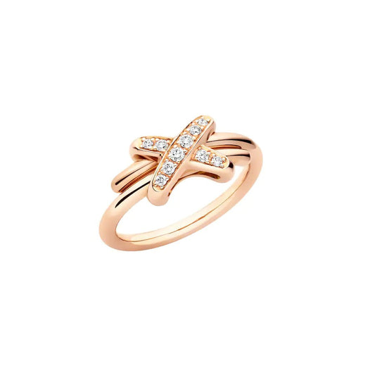 [Elowen Jewels]JEUX DE PINK GOLD DIAMOND RING