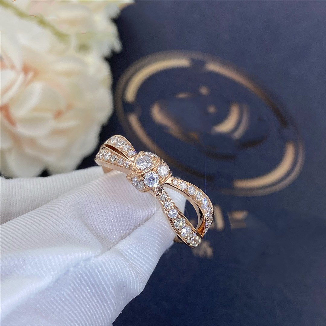 [Elowen jewels ]LIENS PINK GOLD DIAMOND RING