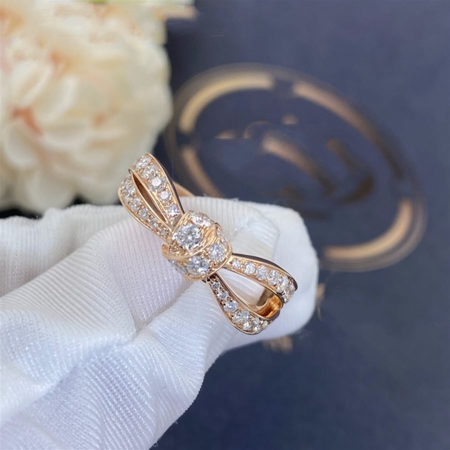 [Elowen jewels ]リアン ピンクゴールド ダイヤモンドリング