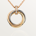 [Elowen jewels ]TRINITY NECKLACE GOLD  DIAMONDS