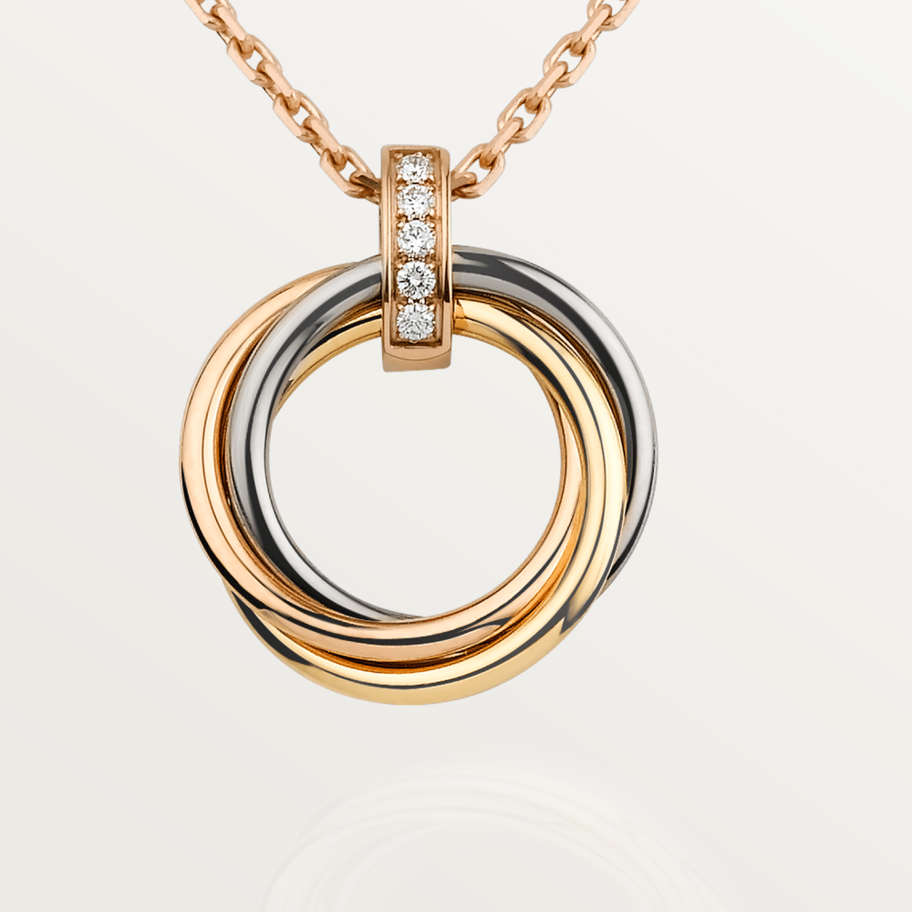 [Elowen jewels ]トリニティ ネックレス ゴールド ダイヤモンド