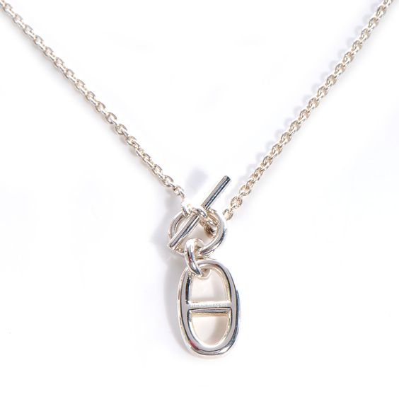 [Elowen jewels ]HM CHAINE D'ANCRE PENDANT NECKLACE STERLING SILVER