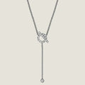 [Elowen jewels ]FINESSE SILBER-DIAMANT-HALSKETTE