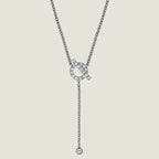 [Elowen jewels ]FINESSE SILBER-DIAMANT-HALSKETTE
