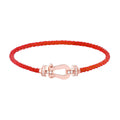 [Elowen jewels ]FORCE 10 HALF DIAMOND PINK GOLD RED CORDERI LARGE AND MEDIUM MODEL