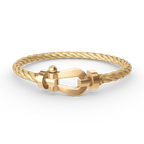 [Elowen jewels ]FORCE LARGE HORSESHOE NO DIAMOND BRACELET GOLD