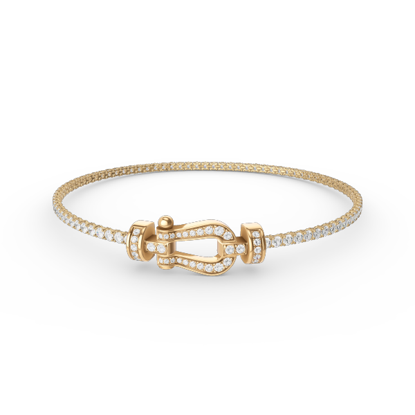 [Elowen jewels ]FORCE  HORSESHOE  DIAMOND TENNIS BRACELET
