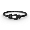 {
  "Elowen jewels": "Elowen jewels",
  "FORCE LARGE SERIES HORSESHOE BLACK SAMURAI BRACELET": "FORCE LARGE シリーズ ホースシュー ブラック サムライ ブレスレット"
}