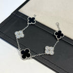 [Elowen jewels ] CLOVER 5 MOTIF ONYXS BRACELET COLLECTION