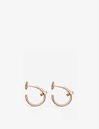 [Elowen jewels ]JUSTE EARRINGS PINK GOLD