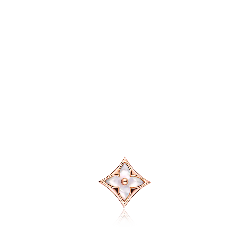 [Elowen jewels ]STERN PERLMUTT ROSÉGOLD OHRRINGE