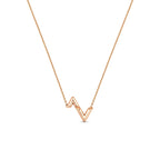 [Elowen jewels ]VOLTE HALSKETTE UPSIDE DOWN