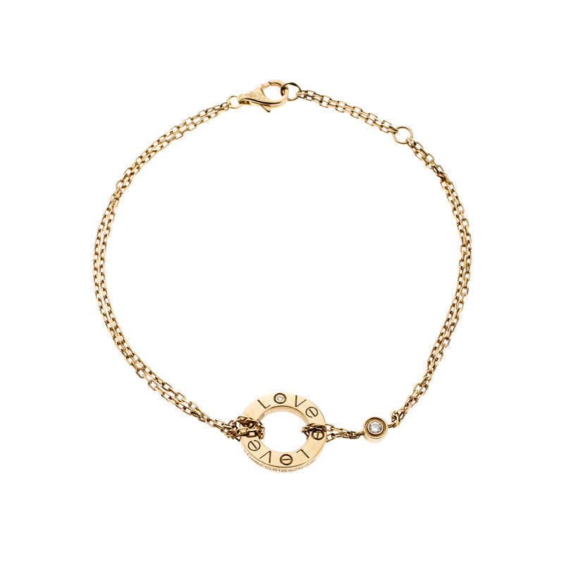 [Elowen jewels ]LOVE BRACELET 2 DIAMOND