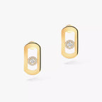 {"Elowen jewels":"So Move Diamant-Ohrringe in Gelbgold"}