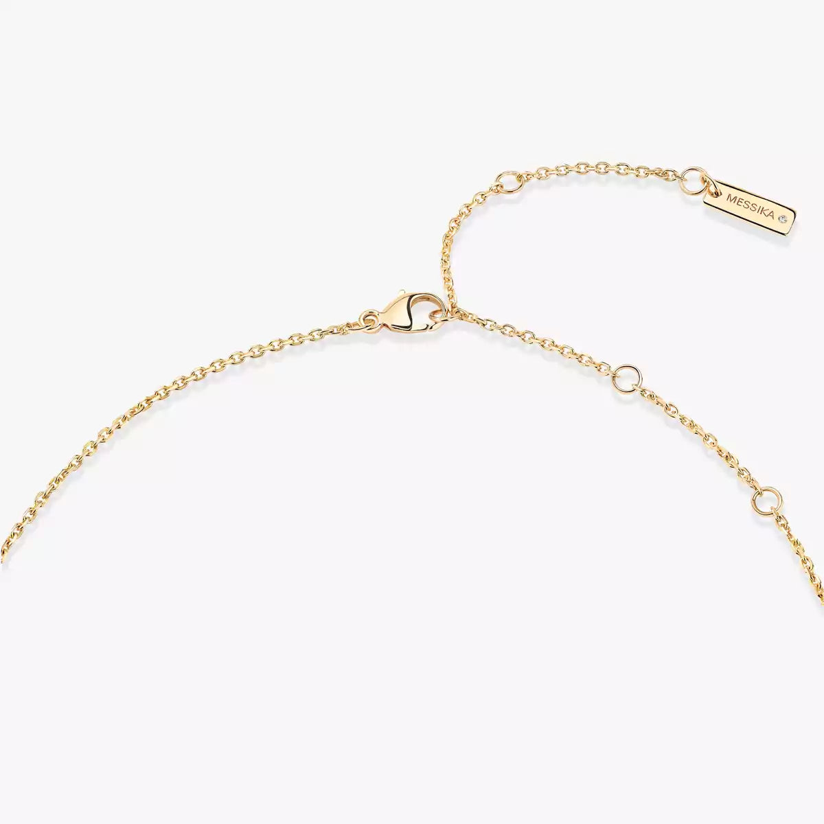 [Elowen jewels]Lucky Eye Diamant-Halskette in Roségold und Türkis