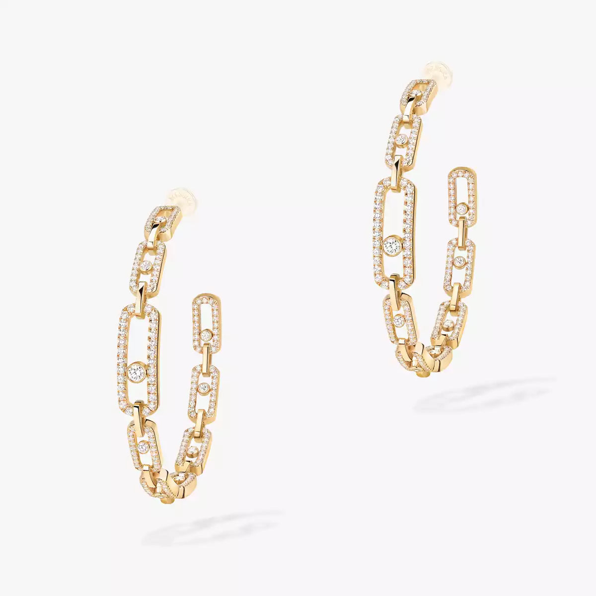 {
  "Elowen jewels": "Elowen jewels",
  "Move Link Diamond Hoop Earrings": "ムーヴ リンク ダイヤモンド フープピアス"
}